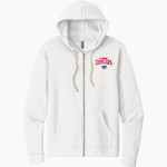 CROW HIGH SCHOOL Cougars Online Store <span class="pdp-name-mascot">CROW COUGARS</span> Next Level Apparel Unisex Santa Cruz Zip Hoodie Front Thumbnail