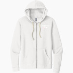 Seminary Cardinals <span class="pdp-name-mascot">Seminary Cardinals</span> Next Level Apparel Unisex Santa Cruz Zip Hoodie Front Thumbnail
