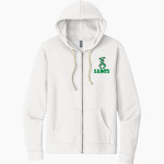 SETON HIGH SCHOOL SAINTS <span class="pdp-name-mascot">SETON SAINTS</span> Next Level Apparel Unisex Santa Cruz Zip Hoodie Front Thumbnail