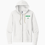SEMINOLE COUNTY HIGH SCHOOL INDIANS <span class="pdp-name-mascot">SEMINOLE COUNTY INDIANS</span> Next Level Apparel Unisex Santa Cruz Zip Hoodie Front Thumbnail