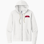 Sacred Heart Academy Sharks <span class="pdp-name-mascot">Sacred Heart Academy Sharks</span> Next Level Apparel Unisex Santa Cruz Zip Hoodie Front Thumbnail