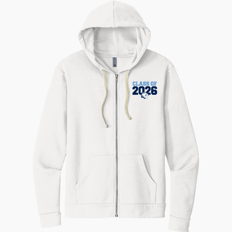 Columbus Torah Academy Lions Next Level Apparel Unisex Santa Cruz Zip Hoodie