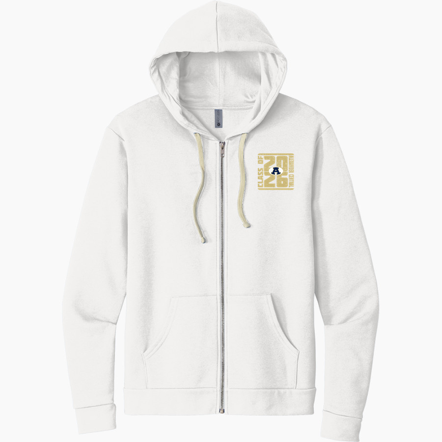 Alexander Central Cougars <span class="pdp-name-mascot">Alexander Central Cougars</span> Next Level Apparel Unisex Santa Cruz Zip Hoodie