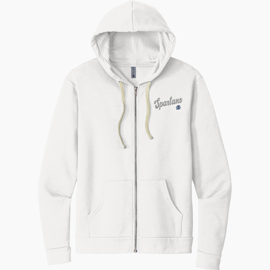 SPRINGFIELD TOWNSHIP HIGH SCHOOL SPARTANS <span class="pdp-name-mascot">SPRINGFIELD TOWNSHIP SPARTANS</span> Next Level Apparel Unisex Santa Cruz Zip Hoodie