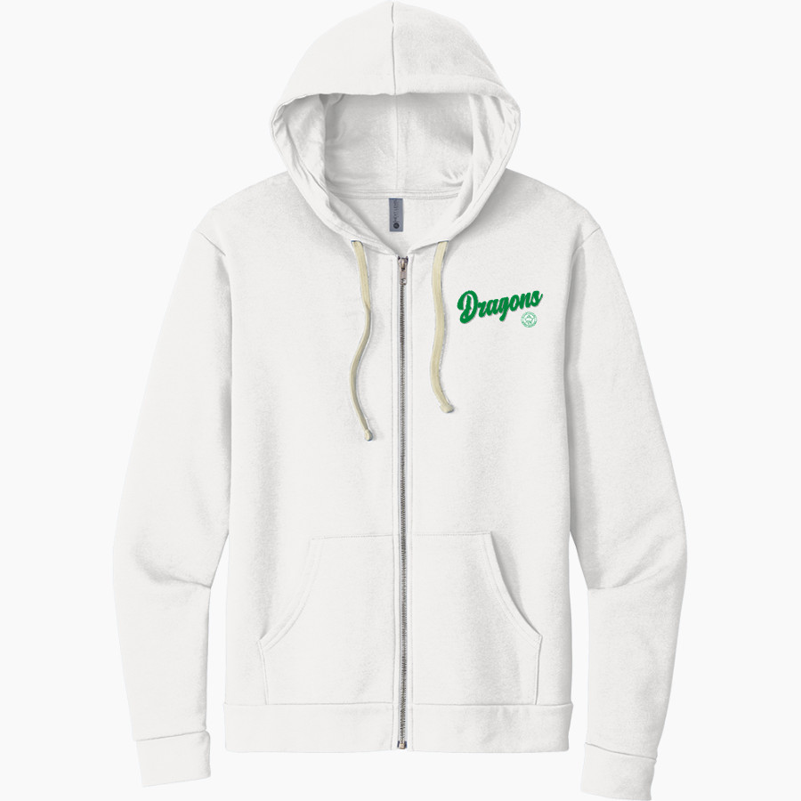 St. Mary's Dragons Next Level Apparel Unisex Santa Cruz Zip Hoodie