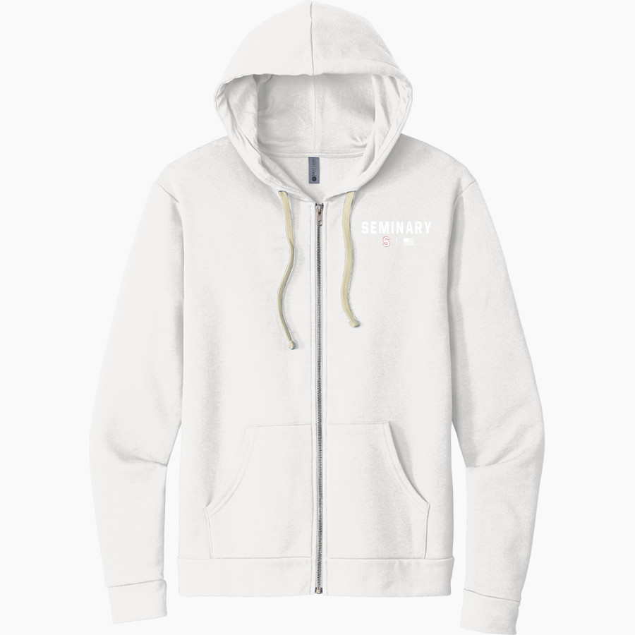 Seminary Cardinals <span class="pdp-name-mascot">Seminary Cardinals</span> Next Level Apparel Unisex Santa Cruz Zip Hoodie
