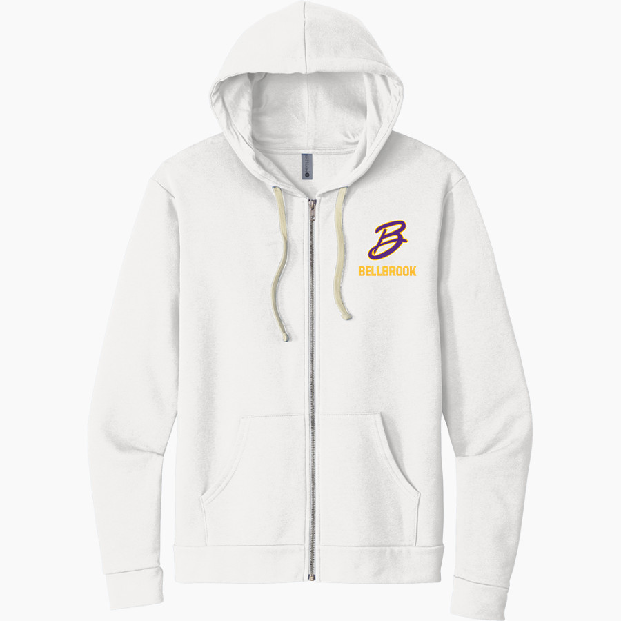 BELLBROOK GOLDEN EAGLES The Official Online Store <span class="pdp-name-mascot">BELLBROOK GOLDEN EAGLES</span> Next Level Apparel Unisex Santa Cruz Zip Hoodie