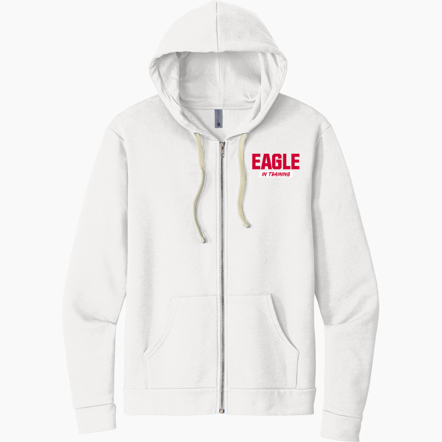 Jupiter Christian Eagles Next Level Apparel Unisex Santa Cruz Zip Hoodie
