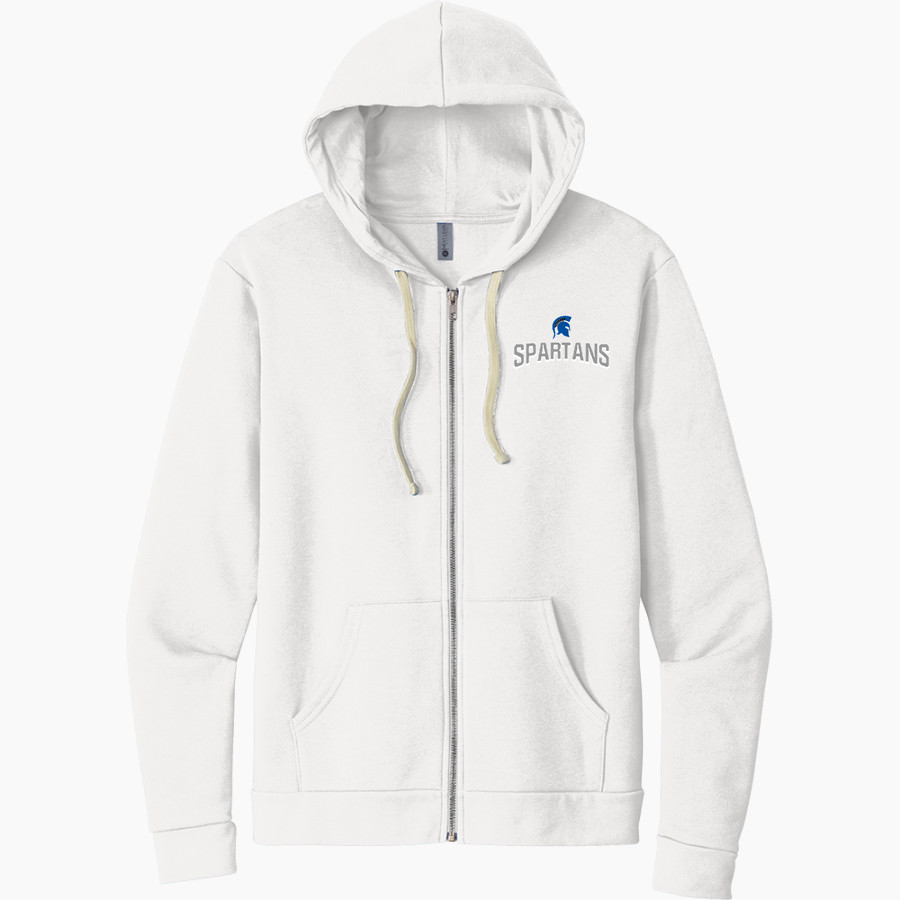 CENTENNIAL HIGH SCHOOL SPARTANS <span class="pdp-name-mascot">CENTENNIAL SPARTANS</span> Next Level Apparel Unisex Santa Cruz Zip Hoodie