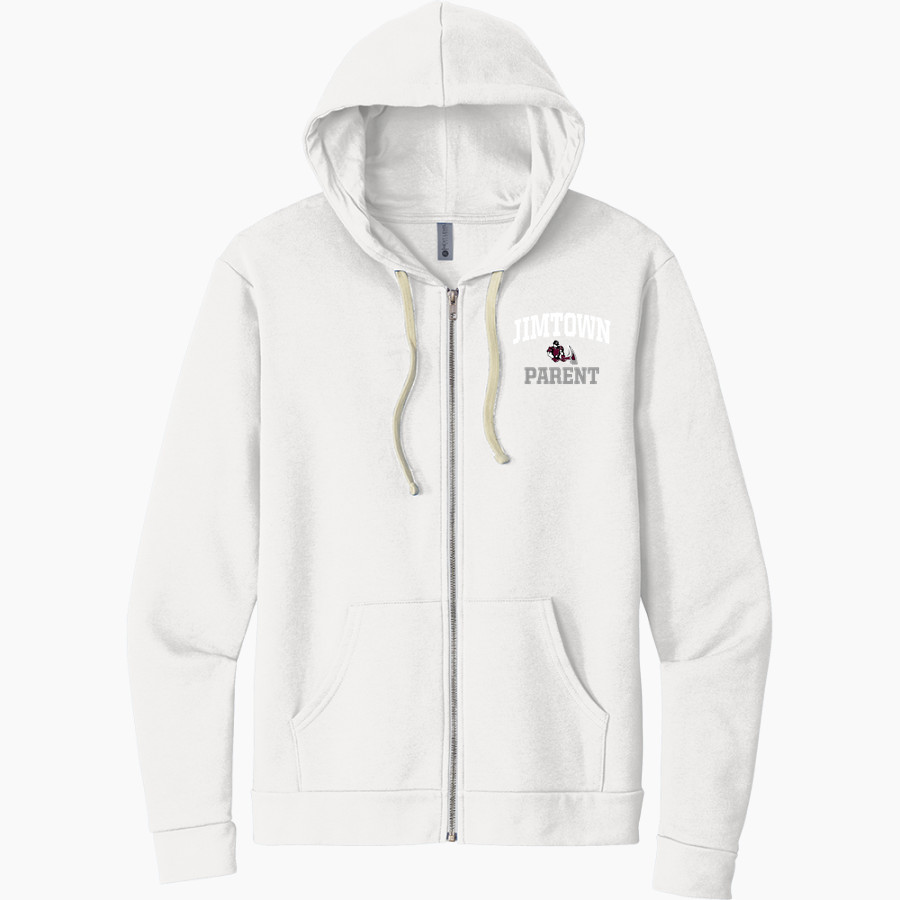 Jimtown Jimmies Next Level Apparel Unisex Santa Cruz Zip Hoodie