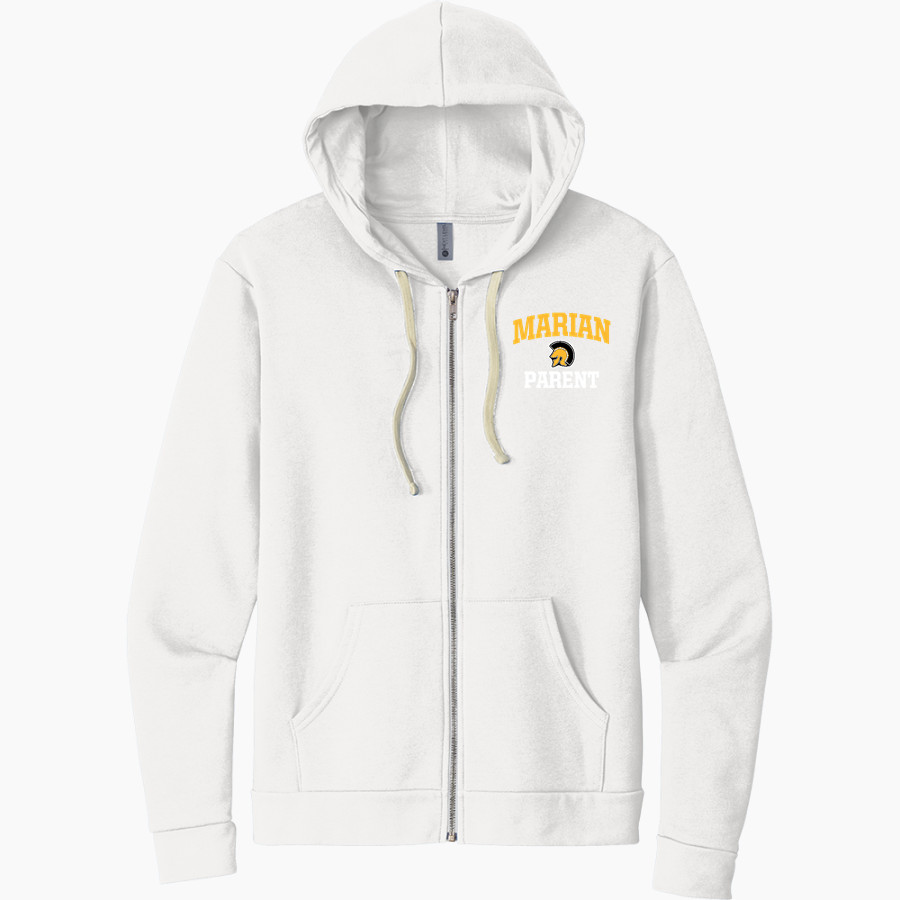 MARIAN CATHOLIC HIGH SCHOOL SPARTANS <span class="pdp-name-mascot">MARIAN SPARTANS</span> Next Level Apparel Unisex Santa Cruz Zip Hoodie