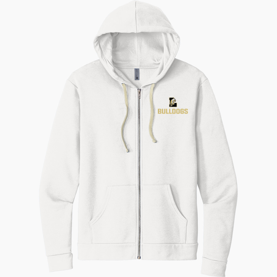 Lapel Bulldogs <span class="pdp-name-mascot">Lapel High School Bulldogs</span> Next Level Apparel Unisex Santa Cruz Zip Hoodie