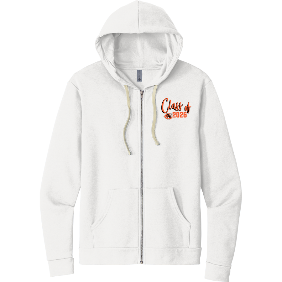 COALFIELD HIGH SCHOOL YELLOWJACKETS <span class="pdp-name-mascot">COALFIELD YELLOWJACKETS</span> Next Level Apparel Unisex Santa Cruz Zip Hoodie