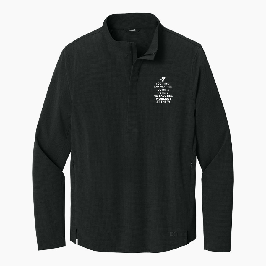 Gateway Region YMCA Online Apparel Store OGIO Men's Aspect 1/2-Zip Pullover