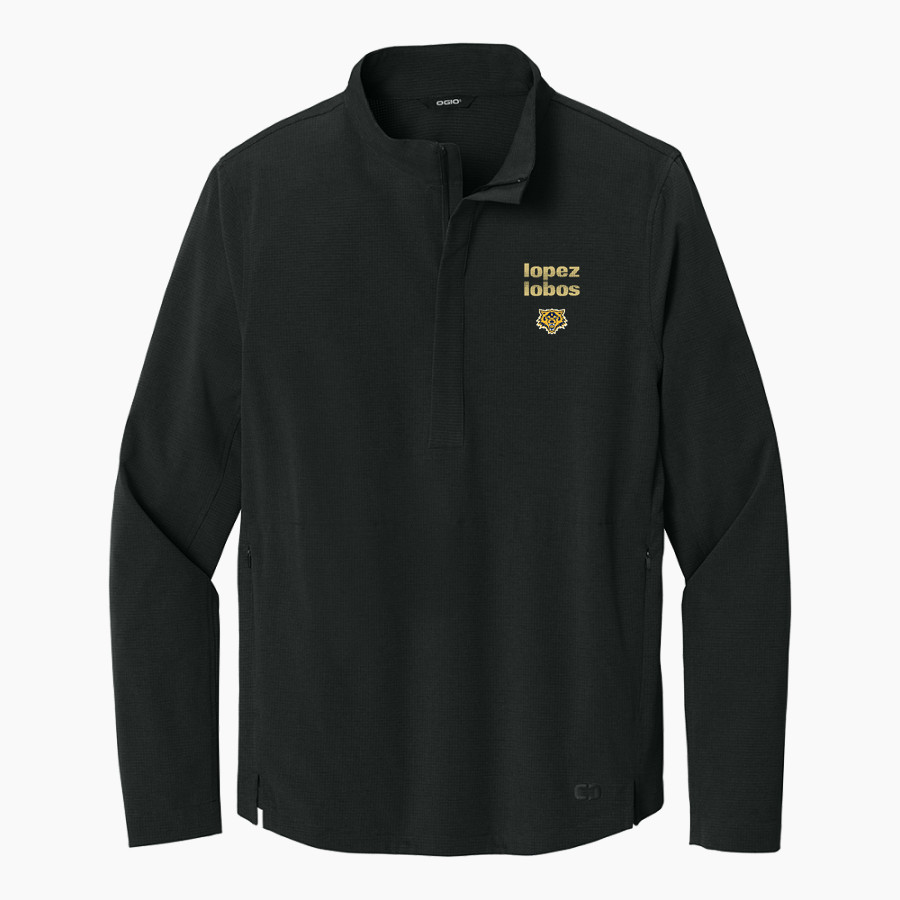 LOPEZ HIGH SCHOOL LOBOS <span class="pdp-name-mascot">LOPEZ LOBOS</span> OGIO Men's Aspect 1/2-Zip Pullover
