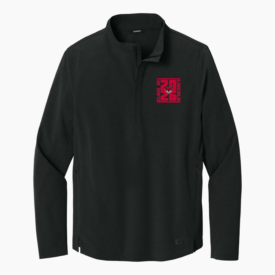 LINCOLN HIGH SCHOOL RED RAIDERS OGIO Men's Aspect 1/2-Zip Pullover