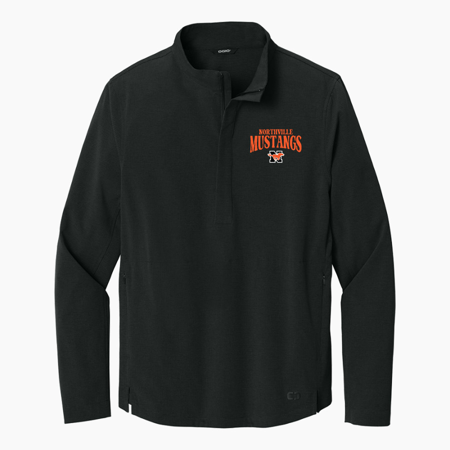 NORTHVILLE HIGH SCHOOL MUSTANGS OGIO Men's Aspect 1/2-Zip Pullover