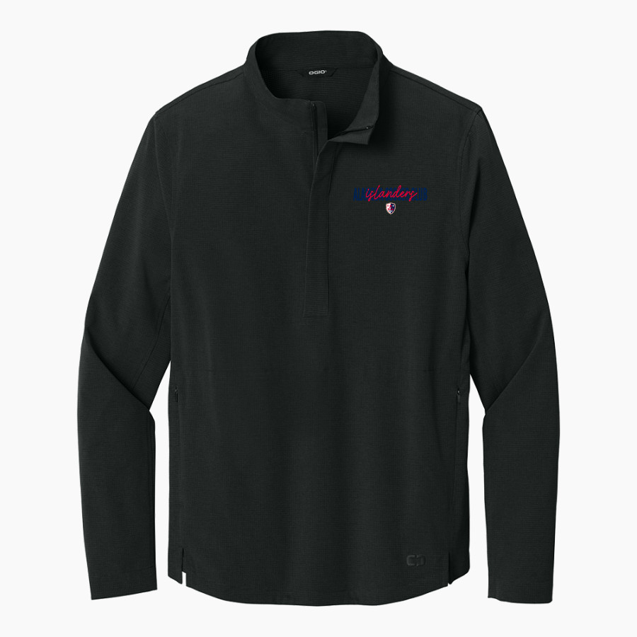 Alameda Soccer Club Islanders <span class="pdp-name-mascot">Alameda Soccer Club Islanders</span> OGIO Men's Aspect 1/2-Zip Pullover