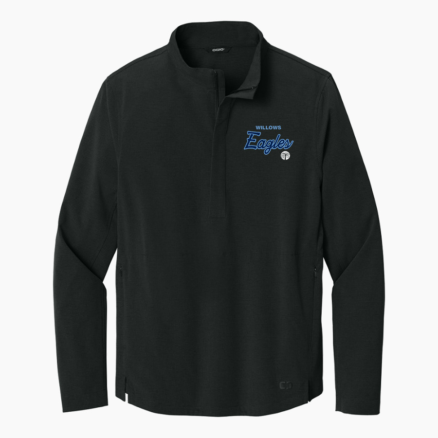 WILLOWS ACADEMY Eagles <span class="pdp-name-mascot">Willows Eagles</span> OGIO Men's Aspect 1/2-Zip Pullover