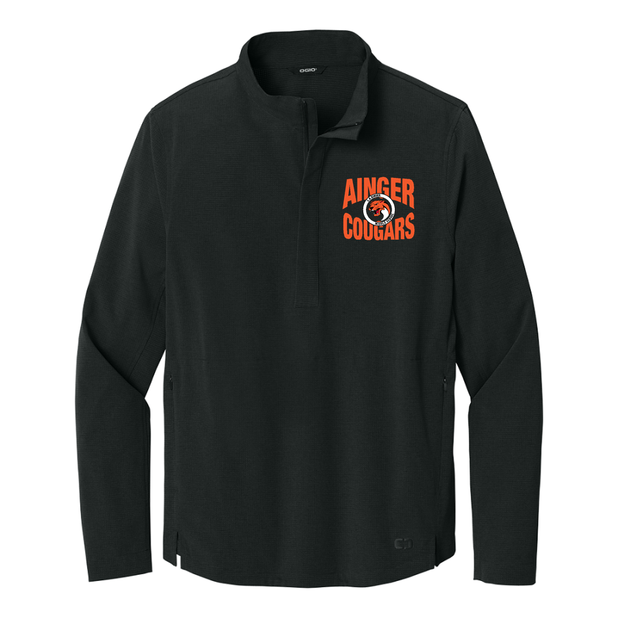 Ainger Cougars <span class="pdp-name-mascot">Ainger Cougars</span> OGIO Men's Aspect 1/2-Zip Pullover
