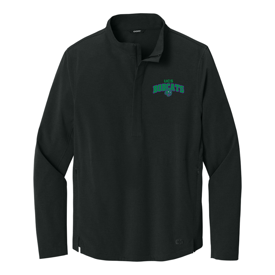UCS Bobcats <span class="pdp-name-mascot">Underhill Central School Bobcats</span> OGIO Men's Aspect 1/2-Zip Pullover