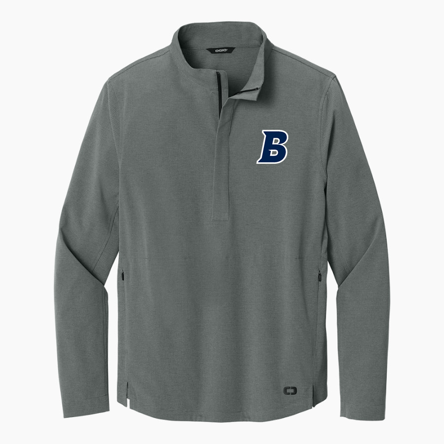 Brandeis Judges Online Store <span class="pdp-name-mascot">Brandeis Judges</span> OGIO Men's Aspect 1/2-Zip Pullover