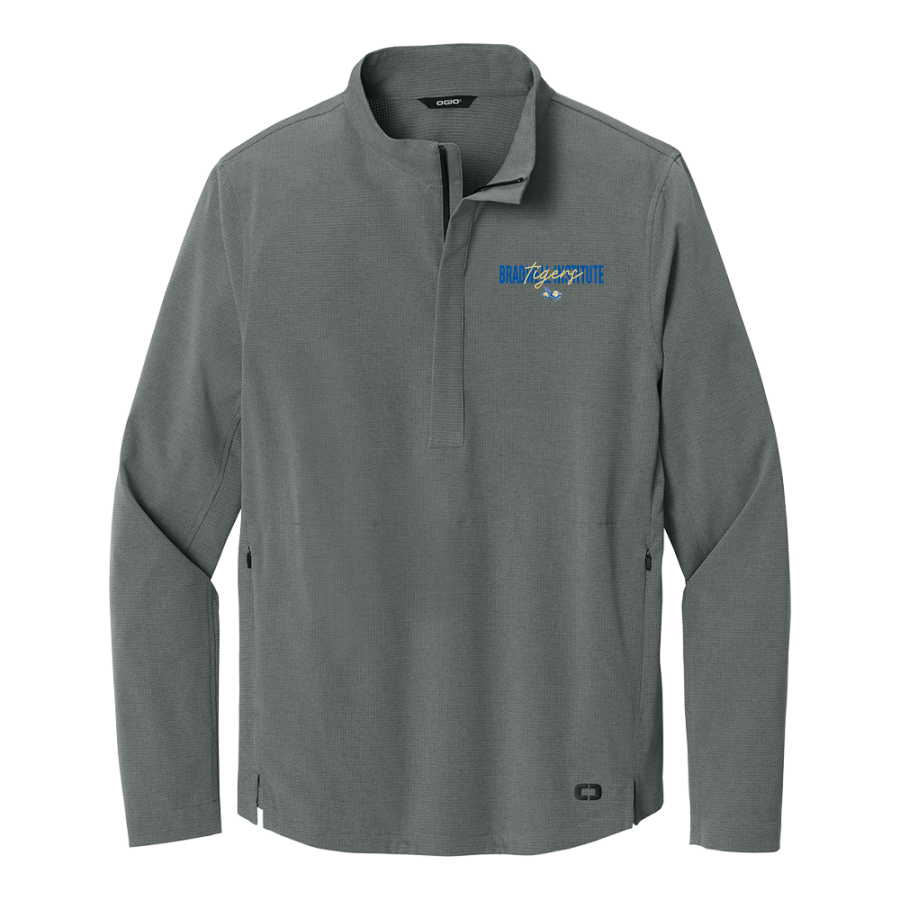 BRADWELL INSTITUTE TIGERS <span class="pdp-name-mascot">BRADWELL INSTITUTE TIGERS</span> OGIO Men's Aspect 1/2-Zip Pullover