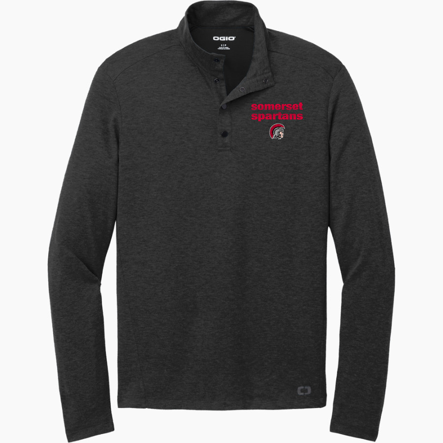 SOMERSET HIGH SCHOOL SPARTANS <span class="pdp-name-mascot">SOMERSET SPARTANS</span> OGIO Command Snap 1/4 Zip Pullover