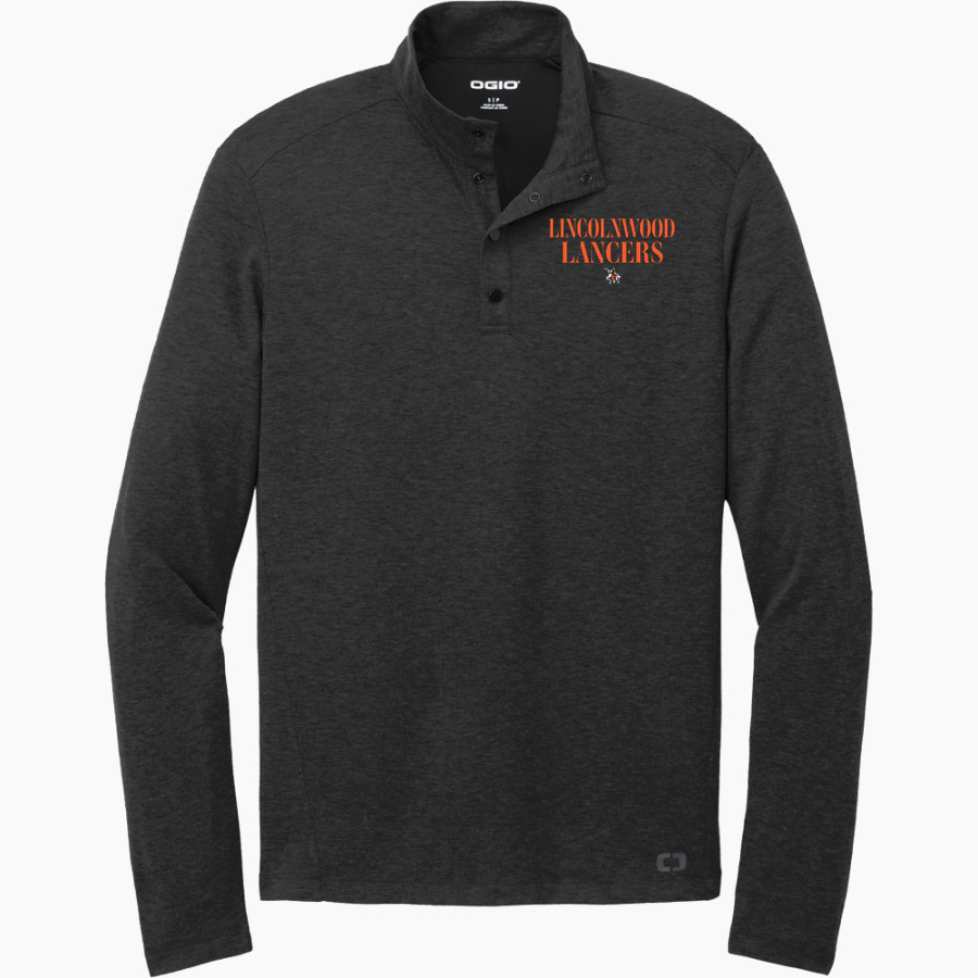 LINCOLNWOOD HIGH SCHOOL LANCERS OGIO Command Snap 1/4 Zip Pullover