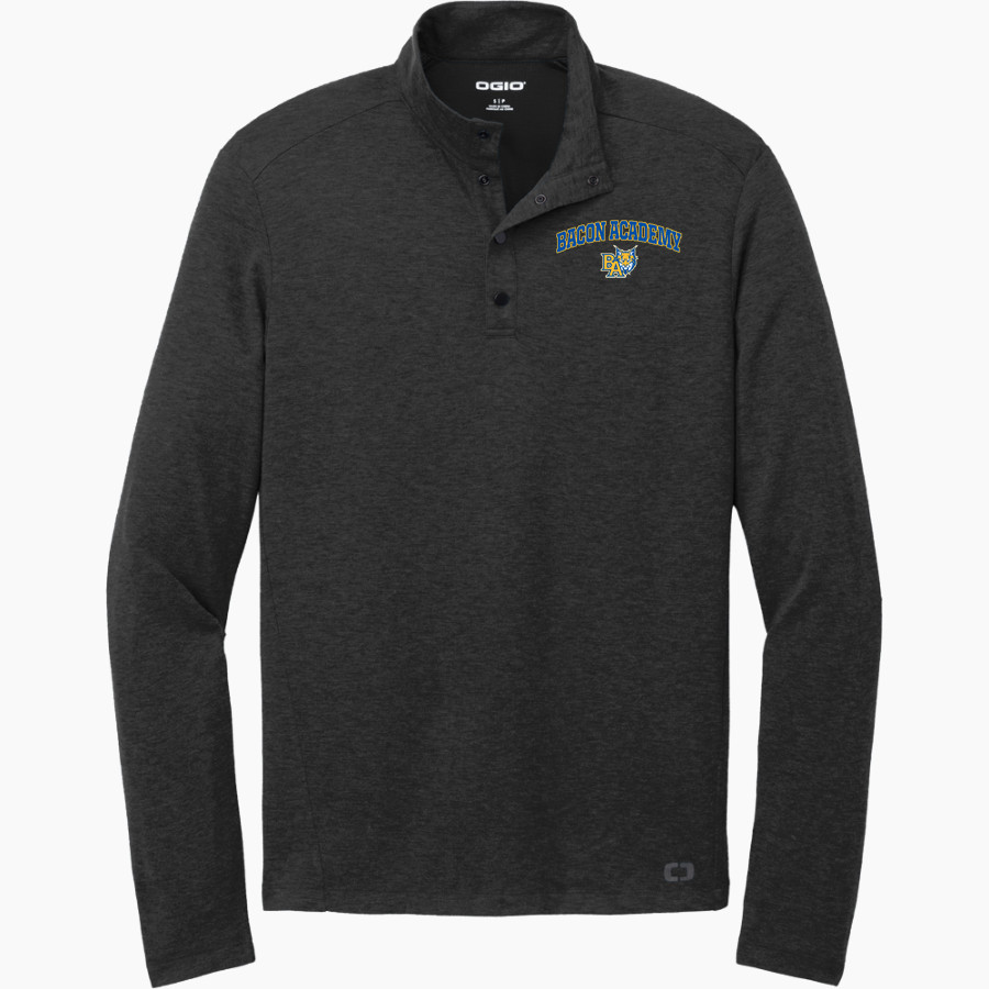 BACON ACADEMY BOBCATS OGIO Command Snap 1/4 Zip Pullover