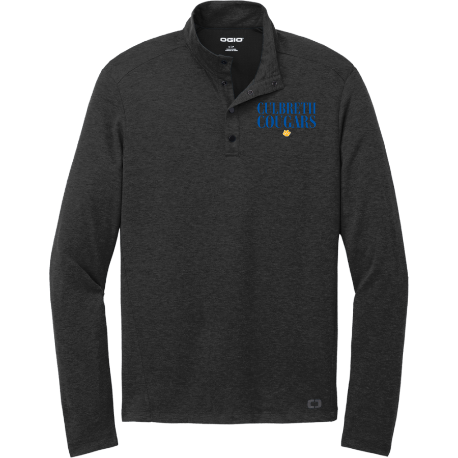 CULBRETH Cougars <span class="pdp-name-mascot">GREY CULBRETH MIDDLE SCHOOL Cougars</span> OGIO Command Snap 1/4 Zip Pullover