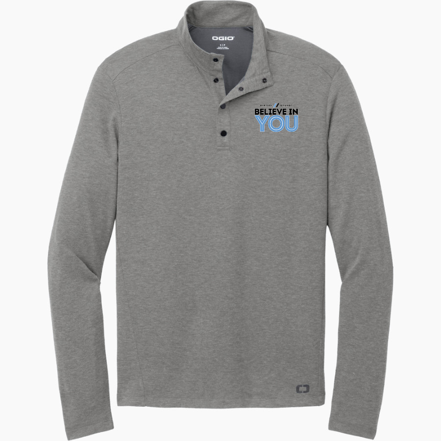 Believe In You OGIO Command Snap 1/4 Zip Pullover