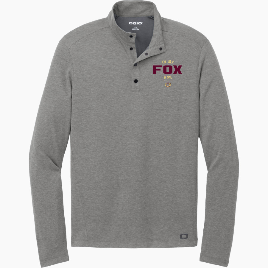 Omro School District Sideline Store <span class="pdp-name-mascot">OMRO FOXES</span> OGIO Command Snap 1/4 Zip Pullover