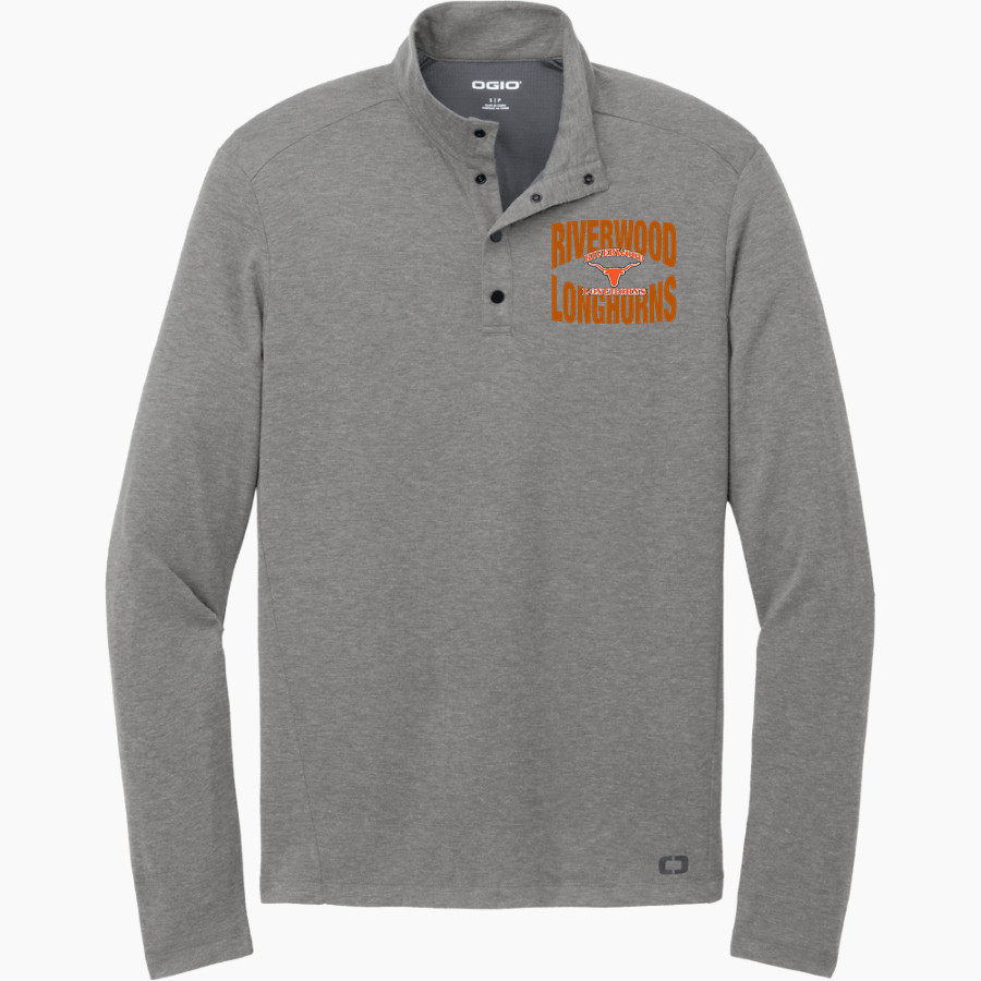 Riverwood Longhorns OGIO Command Snap 1/4 Zip Pullover