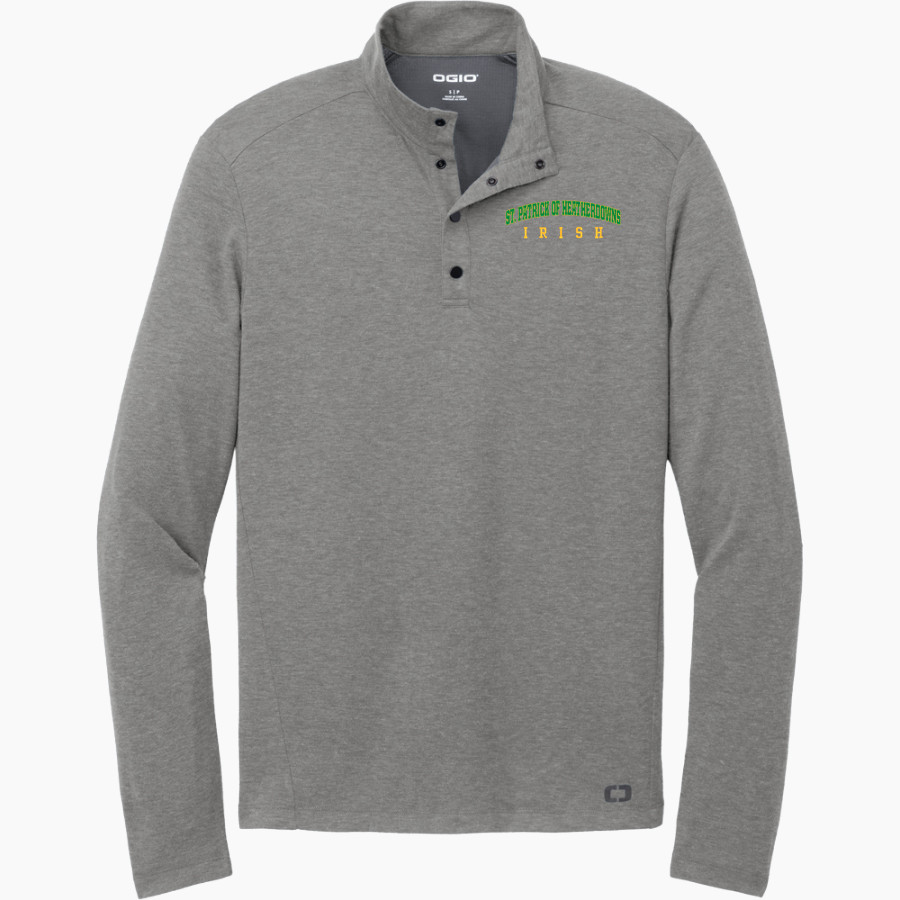 St. Patrick of Heatherdowns Irish <span class="pdp-name-mascot">St. Patrick of Heatherdowns Irish</span> OGIO Command Snap 1/4 Zip Pullover