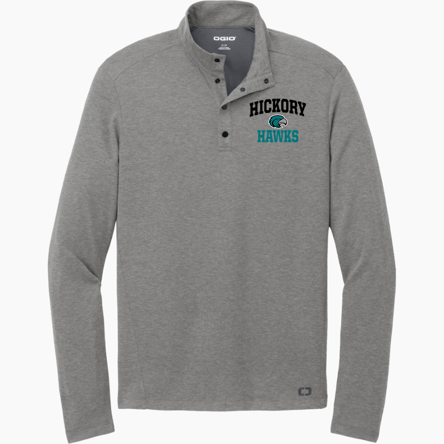 HICKORY HIGH SCHOOL HAWKS <span class="pdp-name-mascot">HICKORY HAWKS</span> OGIO Command Snap 1/4 Zip Pullover