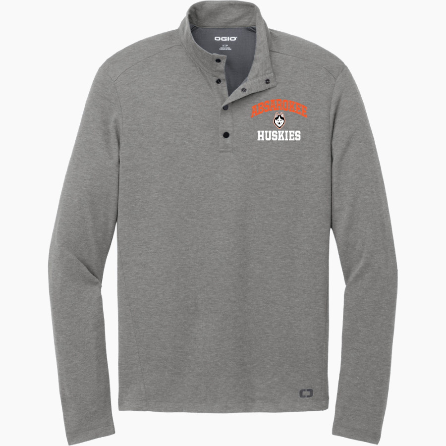 ABSAROKEE HIGH SCHOOL HUSKIES <span class="pdp-name-mascot">ABSAROKEE HUSKIES</span> OGIO Command Snap 1/4 Zip Pullover