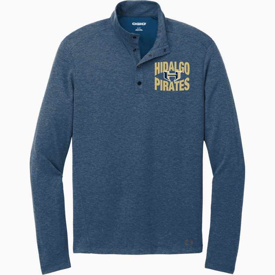 HIDALGO EARLY COLLEGE HIGH SCHOOL PIRATES OGIO Command Snap 1/4 Zip Pullover