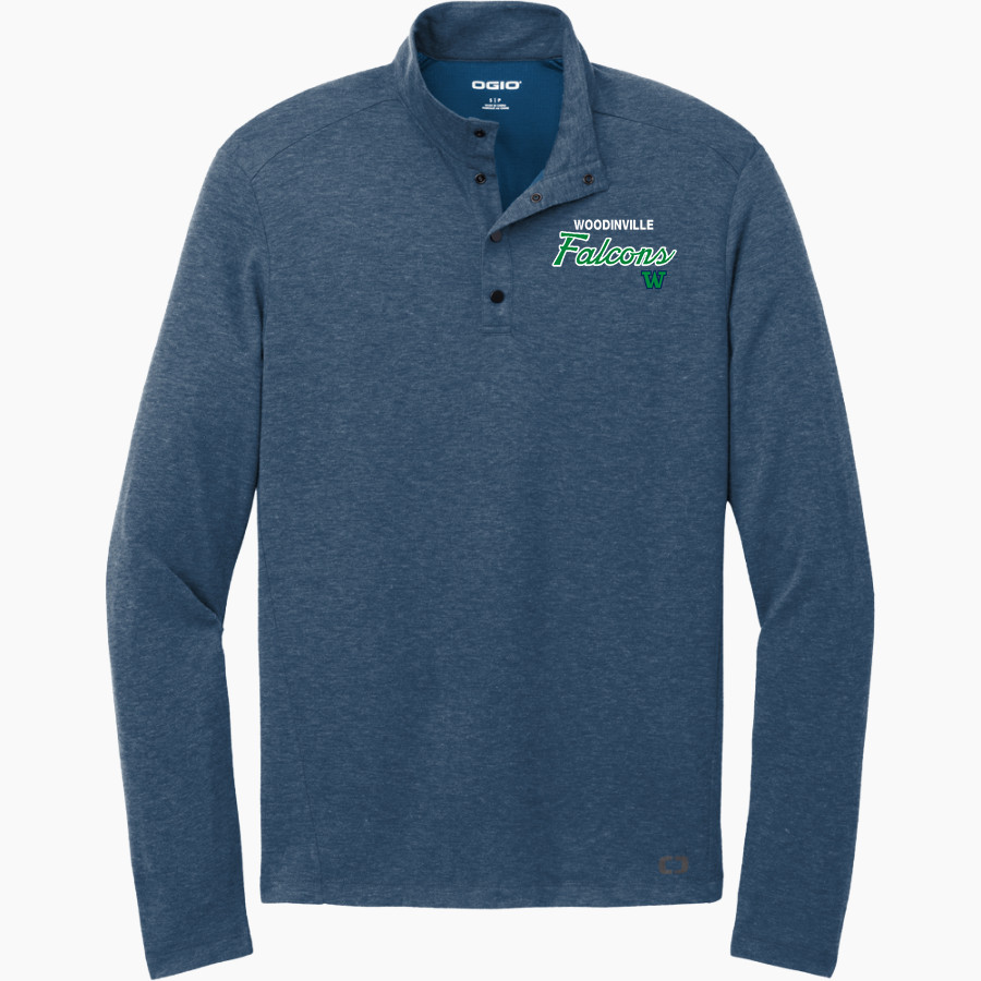 WOODINVILLE HIGH SCHOOL FALCONS <span class="pdp-name-mascot">WOODINVILLE FALCONS</span> OGIO Command Snap 1/4 Zip Pullover