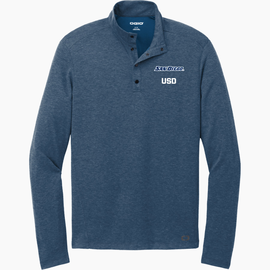 University of San Diego Toreros <span class="pdp-name-mascot">USD Toreros</span> OGIO Command Snap 1/4 Zip Pullover