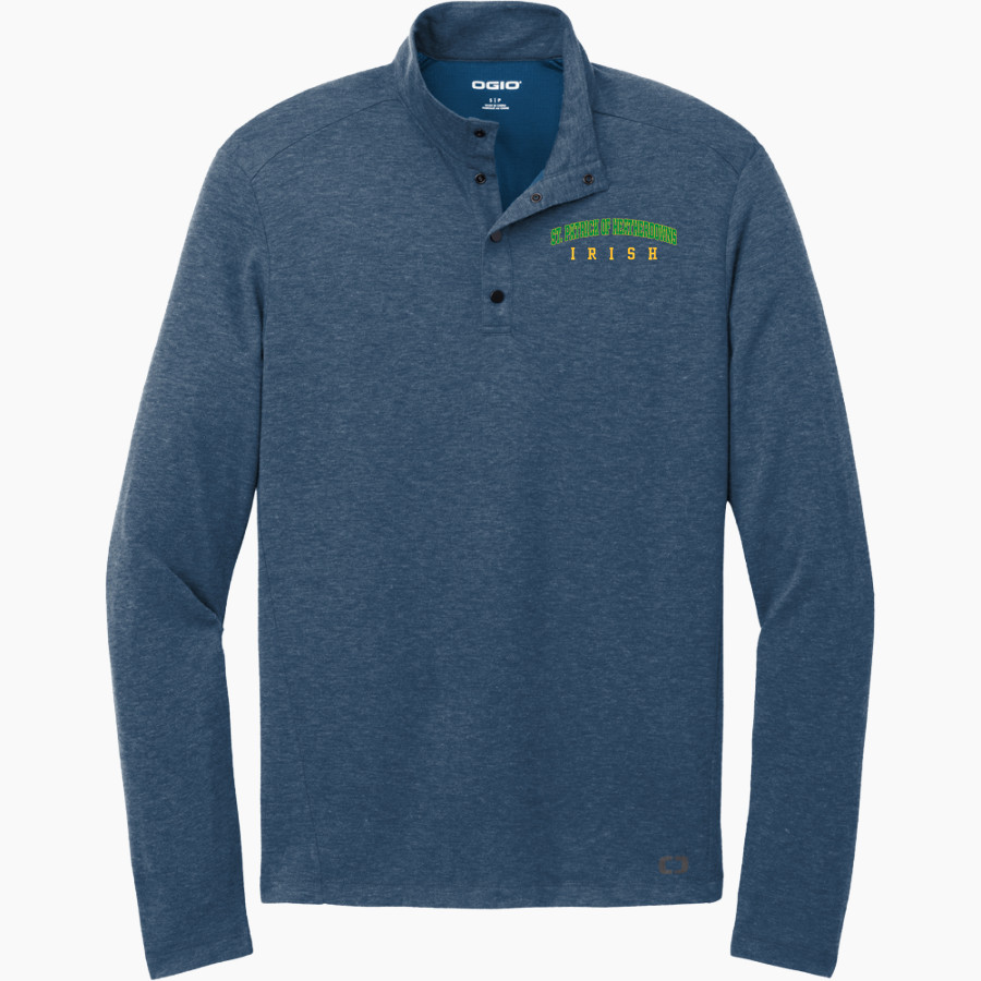 St. Patrick of Heatherdowns Irish <span class="pdp-name-mascot">St. Patrick of Heatherdowns Irish</span> OGIO Command Snap 1/4 Zip Pullover