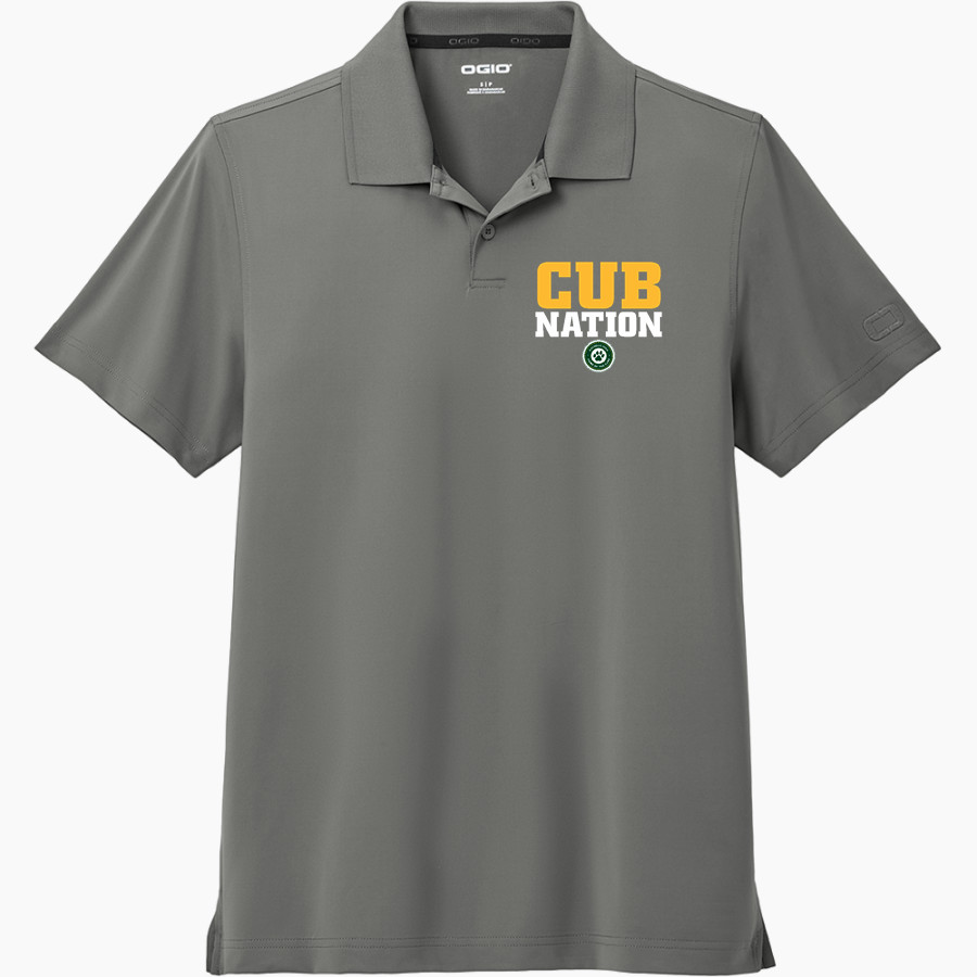 Catholic High home of the Cubs <span class="pdp-name-mascot">Catholic High Cubs</span> OGIO Men's Regain Recycled Polo