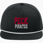 PECK COMMUNITY Pirates <span class="pdp-name-mascot">PECK COMMUNITY SCHOOLS Pirates</span> OGIO 5-Panel Rope Performance Cap Front Thumbnail