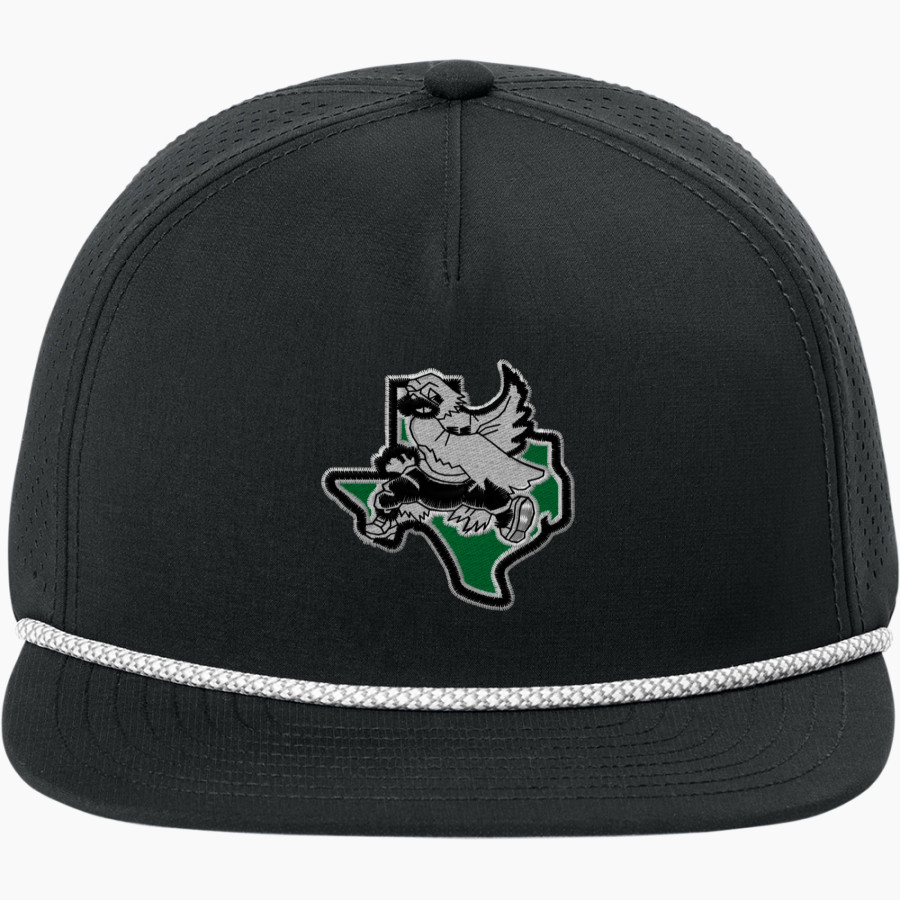 IOWA PARK HIGH SCHOOL HAWKS OGIO 5-Panel Rope Performance Cap