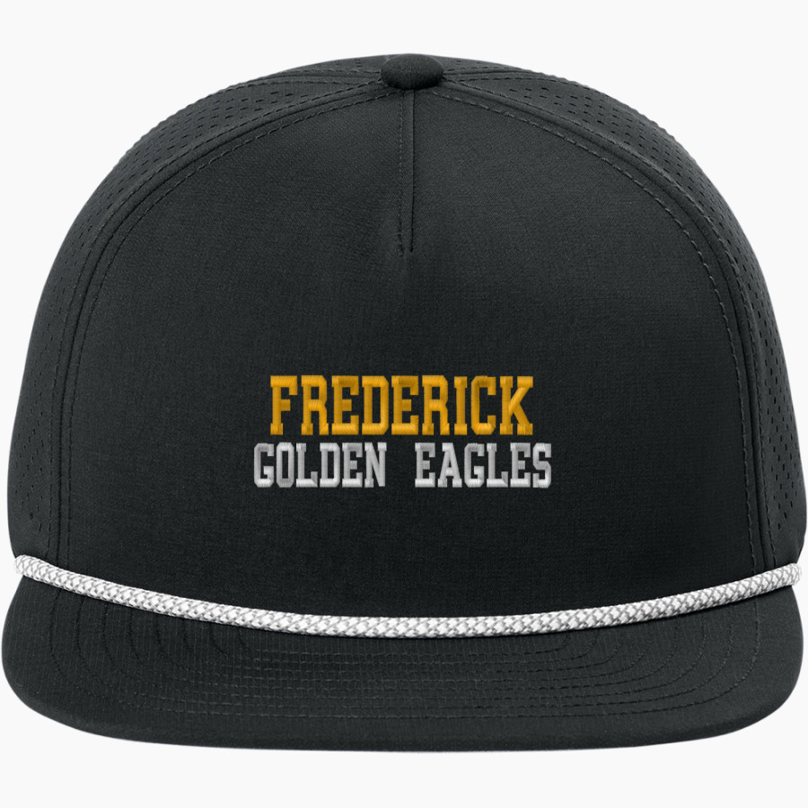 FREDERICK HIGH SCHOOL GOLDEN EAGLES <span class="pdp-name-mascot">FREDERICK GOLDEN EAGLES</span> OGIO 5-Panel Rope Performance Cap