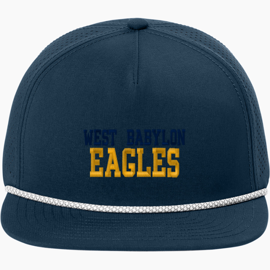 West Babylon Eagles <span class="pdp-name-mascot">West Babylon Eagles</span> OGIO 5-Panel Rope Performance Cap