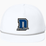 Dolgeville Central Blue Devils <span class="pdp-name-mascot">Dolgeville Central Blue Devils</span> OGIO 5-Panel Rope Performance Cap Front Thumbnail