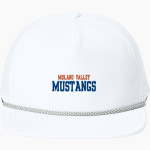MIDLAND VALLEY HIGH SCHOOL MUSTANGS <span class="pdp-name-mascot">MIDLAND VALLEY MUSTANGS</span> OGIO 5-Panel Rope Performance Cap Front Thumbnail