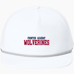 Frontier Academy Wolverines <span class="pdp-name-mascot">Frontier Academy Wolverines</span> OGIO 5-Panel Rope Performance Cap Front Thumbnail