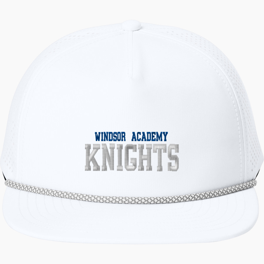 WINDSOR ACADEMY KNIGHTS <span class="pdp-name-mascot">WINDSOR ACADEMY KNIGHTS</span> OGIO 5-Panel Rope Performance Cap